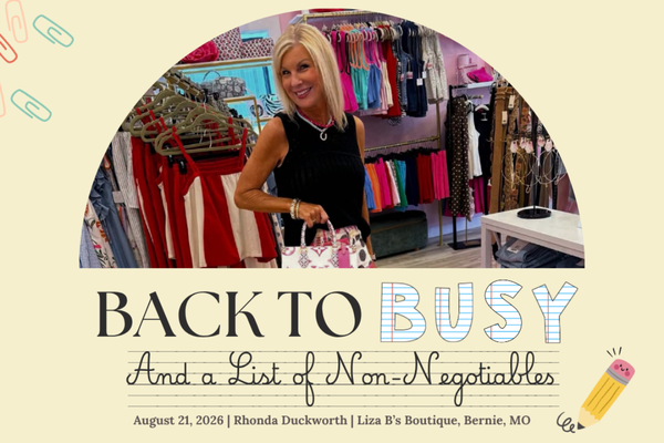 Back to Busy + Daily Routines