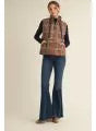 Cozy Check Puffer Vest