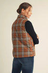 Cozy Check Puffer Vest