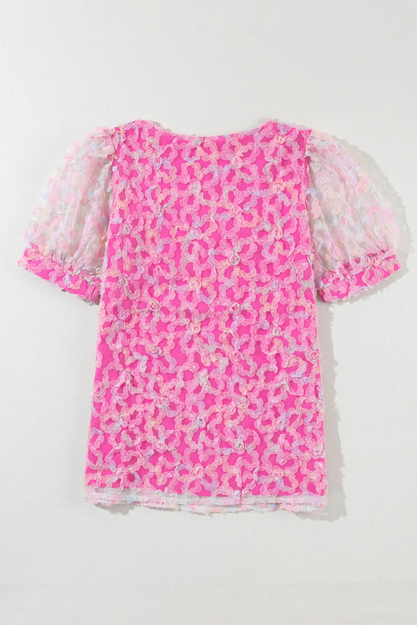Whimsical Puff Sleeve Blouse