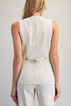 Boss Babe Pinstripe Vest