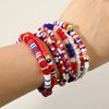 American Beaded Stretch Multi Bracelets