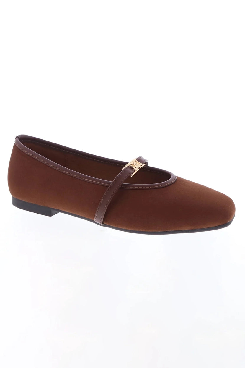 Jamie Buckle Mary Jane Flat
