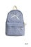 Coquette Bow Embroidered Checkered Backpack
