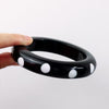 Spot On Bangle Bracelet, Black