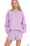 Scuba Long Sleeve Sweatshirts & Shorts Set