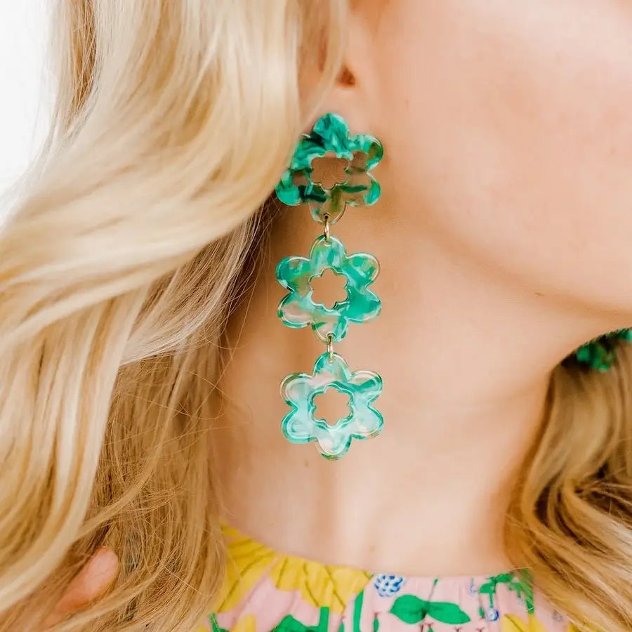 Zoey Flower Earrings