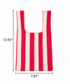 Sweet Stripe Mini Tote