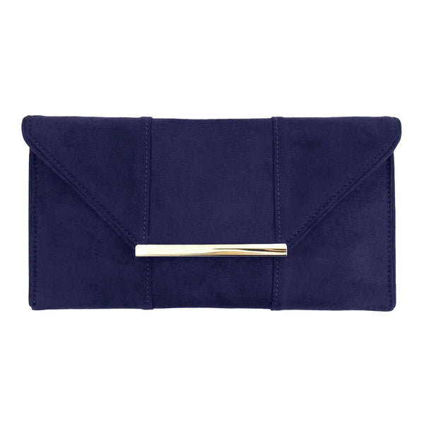 Envelope Clutch, Navy