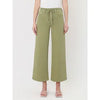 Eucalyptus Breeze Cropped Wide Leg Jean