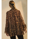 Untamed Leopard Blouse