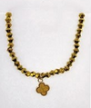 Quatrefoil Charm Bracelet