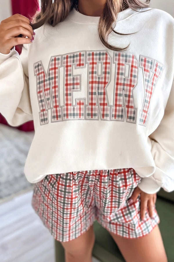 Merry & Bright Plaid Lounge Set