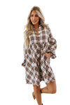Bradley Plaid Shirt Dress