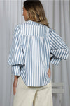 Stripe Me Happy Top, Blue