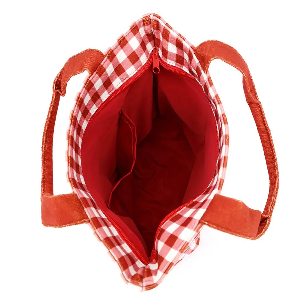 Santa Quilted Tote