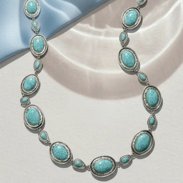 Turquoise Stone Chain Belt