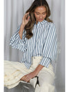 Stripe Me Happy Top, Blue
