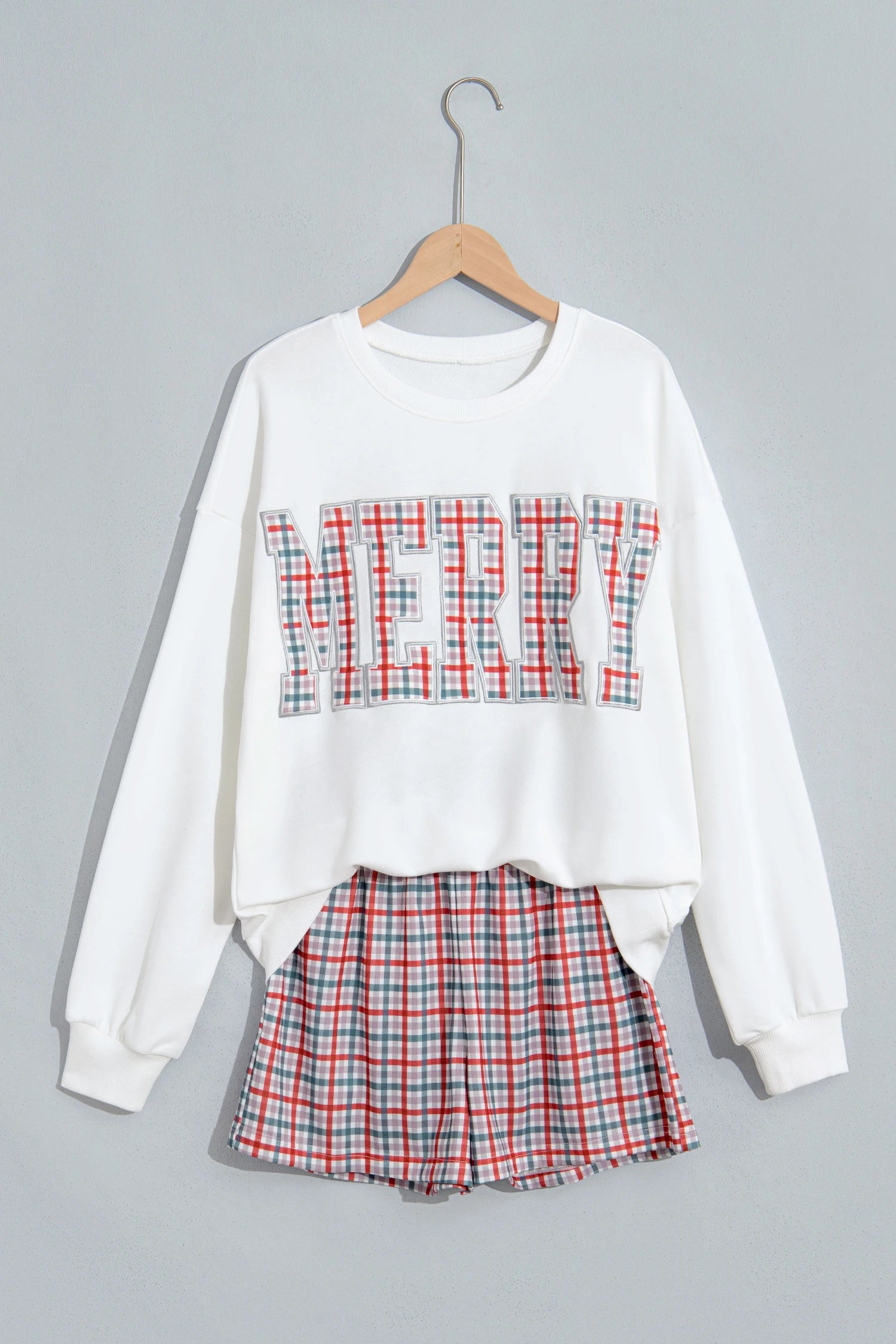 Merry & Bright Plaid Lounge Set