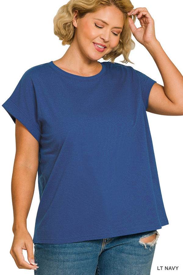 The Feel-Good Relaxed Tee, Curvy Fit