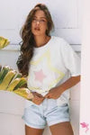 Stars & Lace Patch Tee