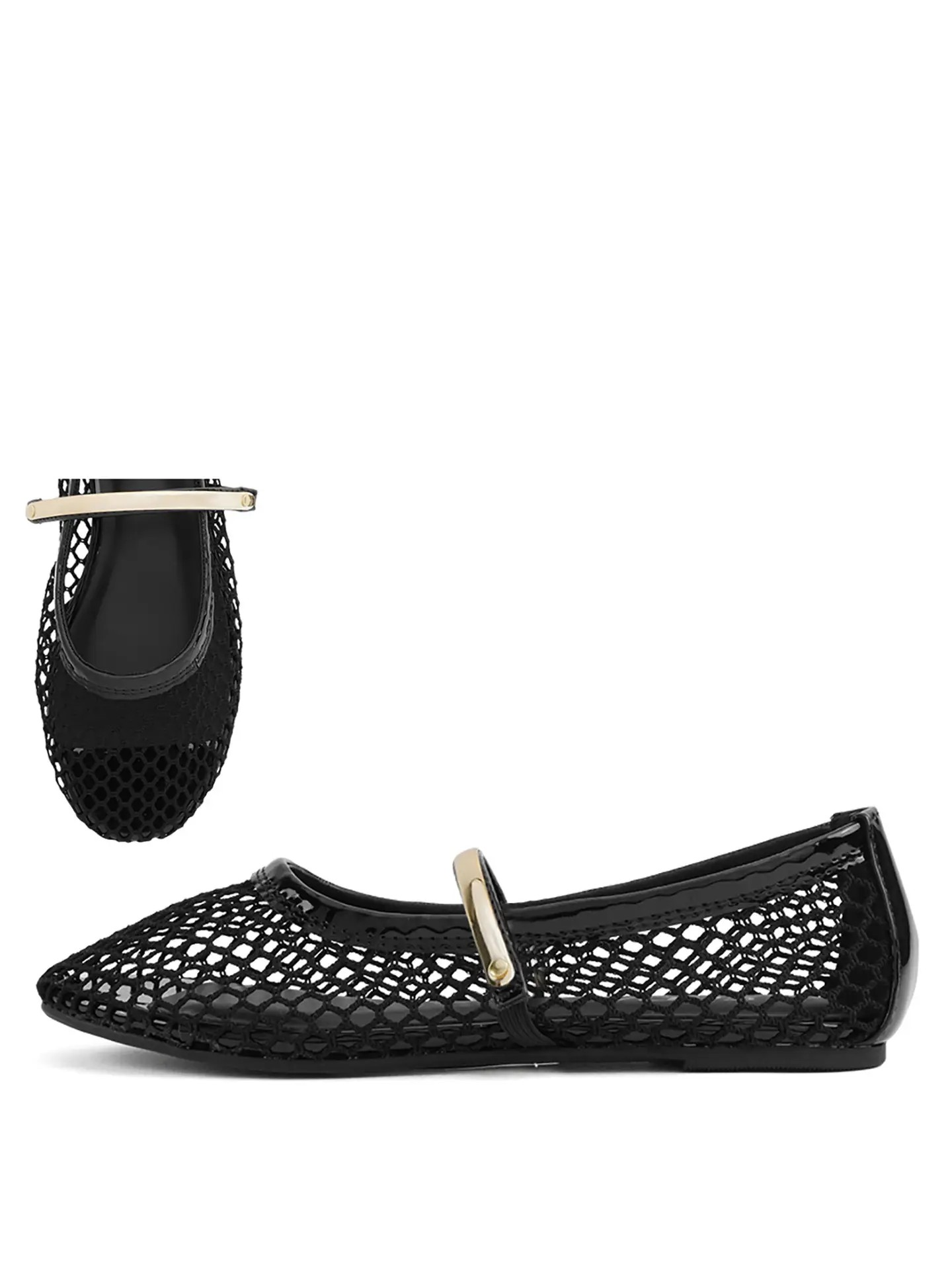 Meghan Mesh Ballet Flat