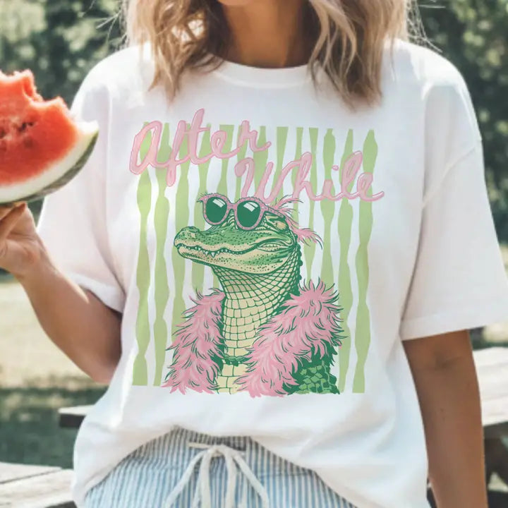 After While Crocodile Tee