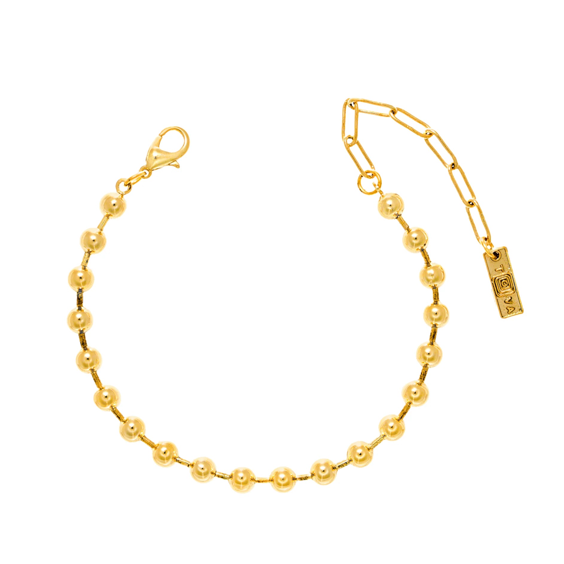 TOVA - Radmilla Mini Bracelet in Antique Gold
