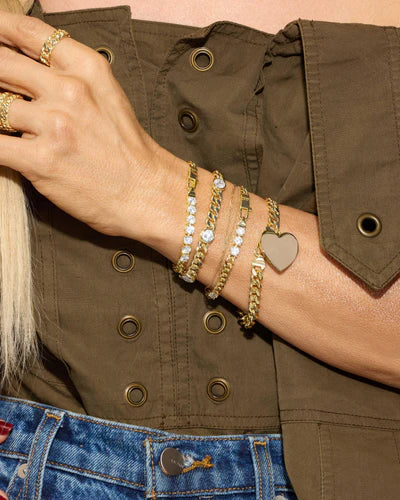 Melinda Maria - Baby Julian's Obsessed with Diamonds Bracelet