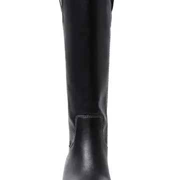 Black Riding Knee High Boots