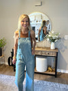 Woven Knot Strap Overalls