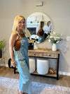 Woven Knot Strap Overalls