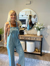 Woven Knot Strap Overalls