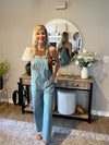 Woven Knot Strap Overalls