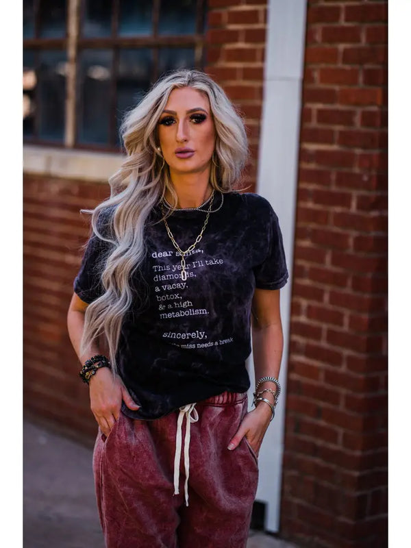 Botox Mineral Wash Tee