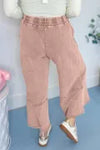 Pretty Petals Pants - Mocha
