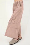 Pretty Petals Pants - Mocha