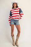 American Cherry Cream Stripe
