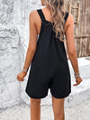 Casual Short Jumpsuit With Adjustable Straps - 3 Colors
