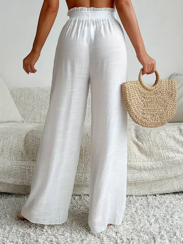 Casual Solid Color Light Weight Pants