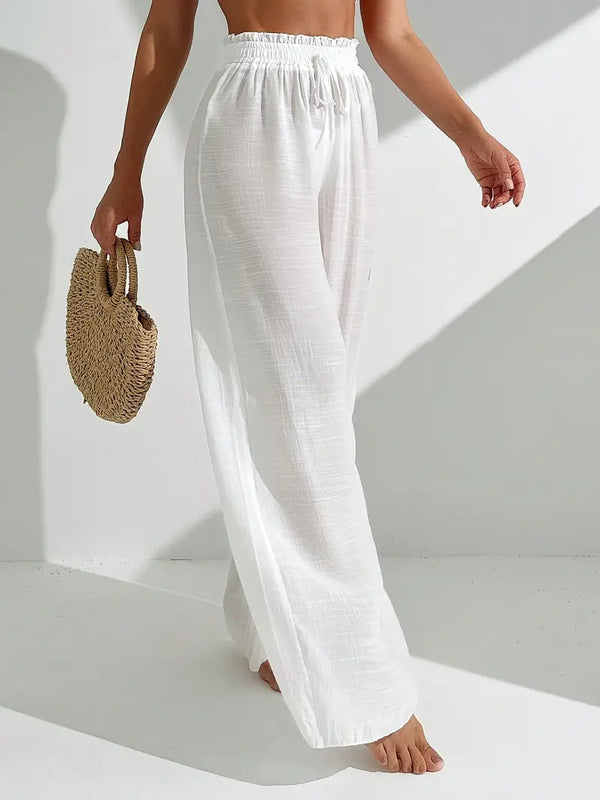 Casual Solid Color Light Weight Pants
