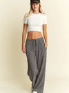 Checkered Print Boxer Pants - 2 Colors