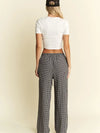 Checkered Print Boxer Pants - 2 Colors