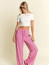 Checkered Print Boxer Pants - 2 Colors