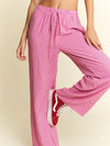 Checkered Print Boxer Pants - 2 Colors