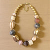 Chunky Beaded Statement Necklace | Boho Jewelry