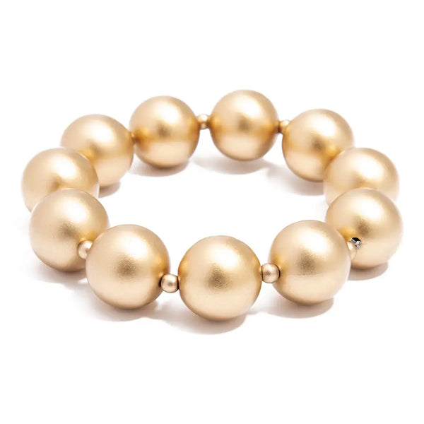 Chunky Matte Stretch Bracelet