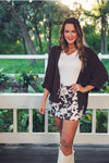 Cowhide Couture Skort