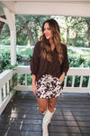 Cowhide Couture Skort