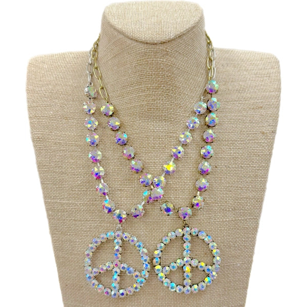 Crystal Peace Necklace